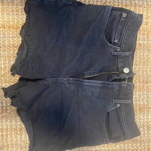 Denim forum shorts, worn once